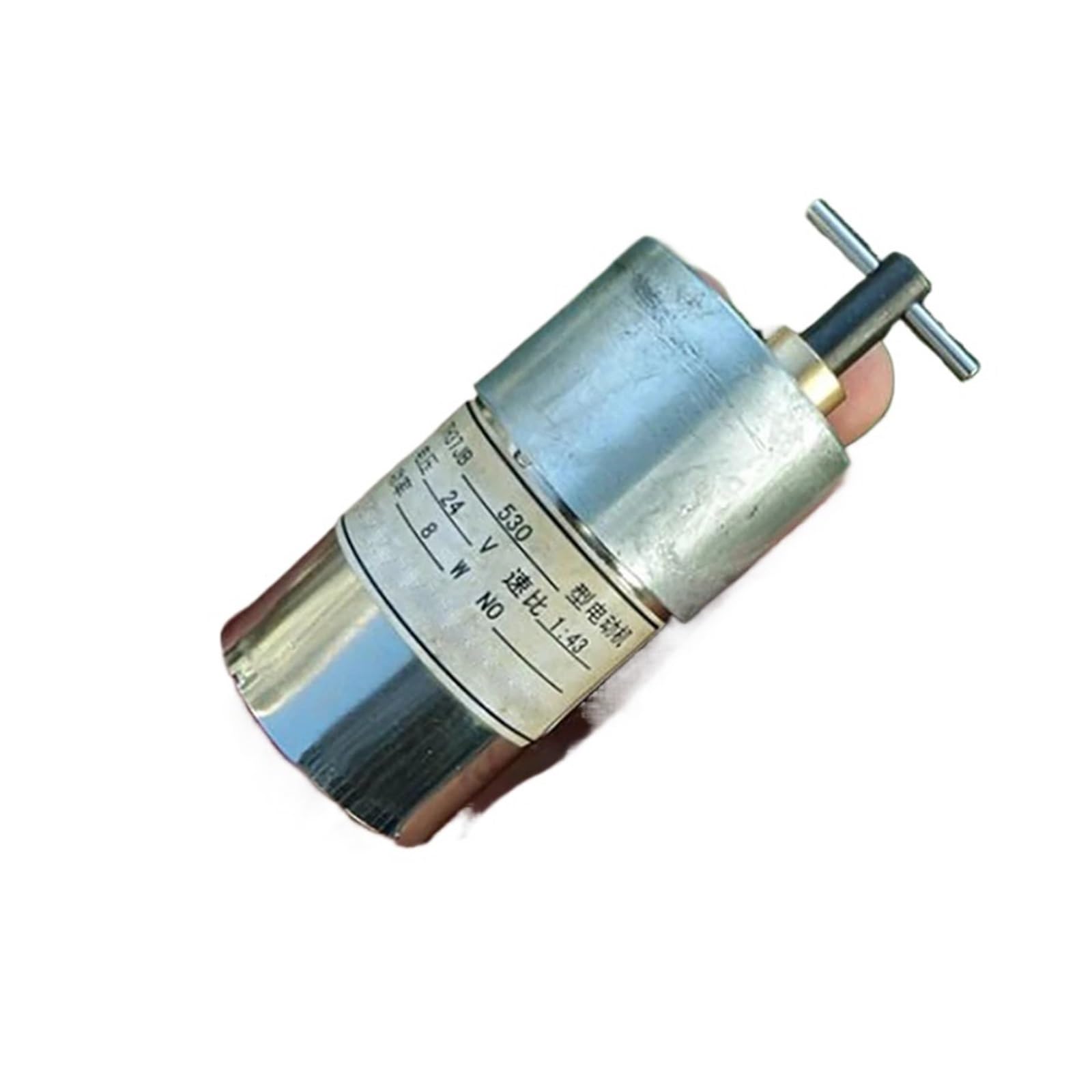 HJNAOKGWHQ All Steel Gear electronic starter DC24V 138rpm 38MA Geared Large Torque Reduction Ratio 1:43 Machinery