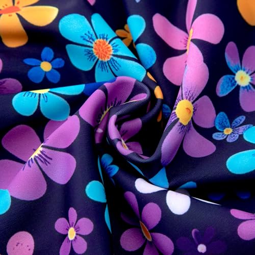Image of Girls Swimsuit One Piece Bathing Suit with Adjustable Straps Cute Little Kids Swimming Suits Beach Swimwear 4T-12