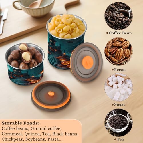 Envase Hermético de Acero Inoxidable para Café 30oz miniatura 5