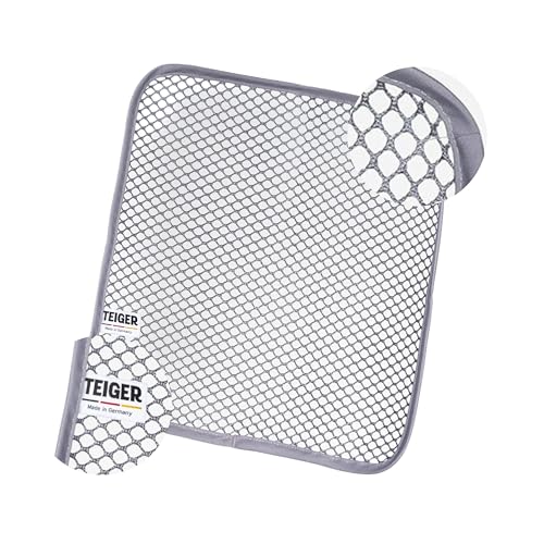 Teiger Original 1 x Single Reinigungstuch Teigreiniger Teigentferner Netztuch für hartnäckige Verschmutzungen Teigtuch Mesh Spültuch Tuch Spüllappen