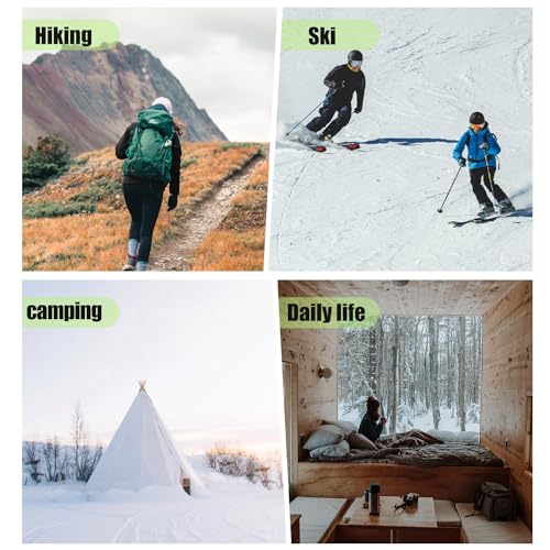 Image of Women's Waterproof Winter Jacket Skiing Warm Fleece Snow Coat Hooded Windproof Raincoat S-3XL