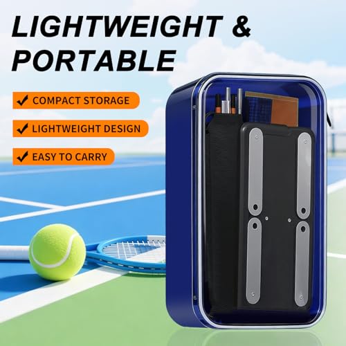 Portable Badminton Net,Fast Setup Foldable Net with Carry Bag for Indoor Outdoor Backyard, Patio, Beach & Family Games(8.85ft/2.7m) - image 5