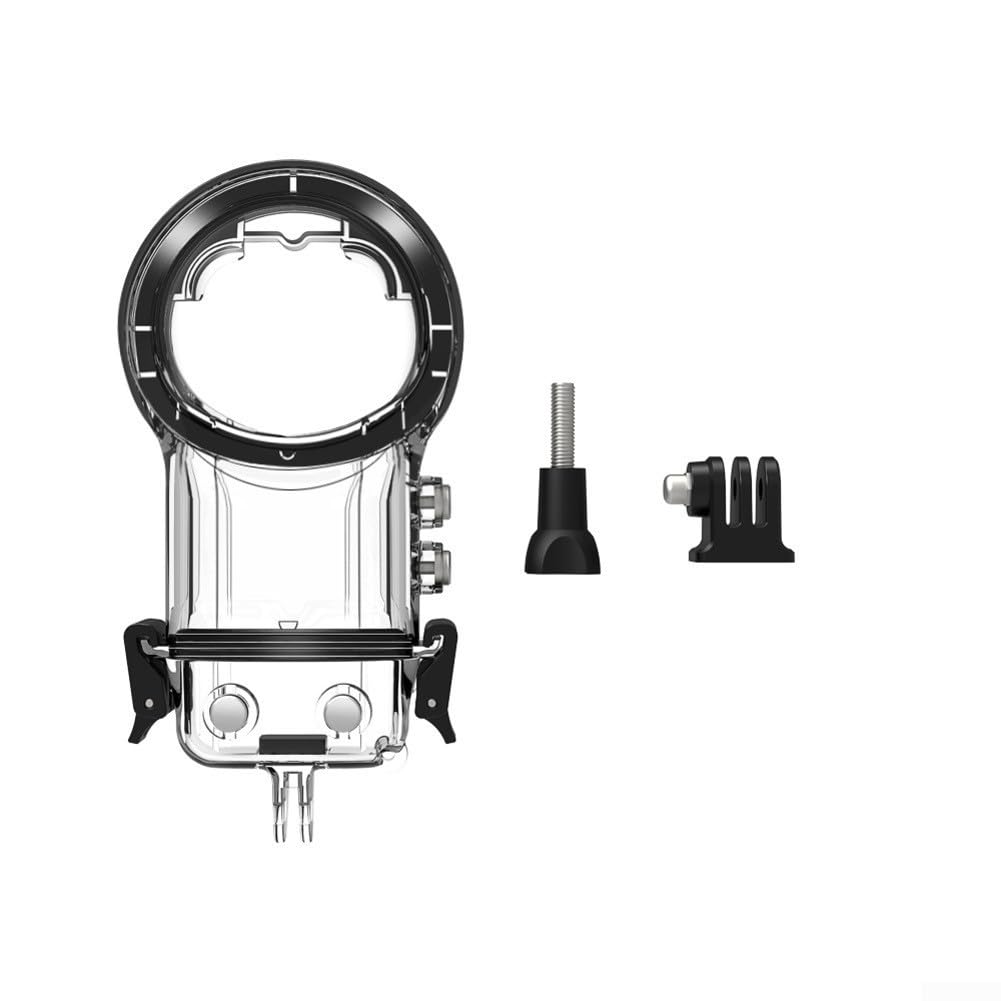 Carcasa invisible de buceo para Insta360 X5 50 m, carcasa impermeable con accesorios para capturar imágenes submarinas