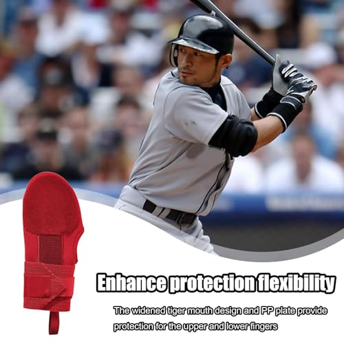 Protector de mano de béisbol con diseño ergonómico de alta resistencia 3
