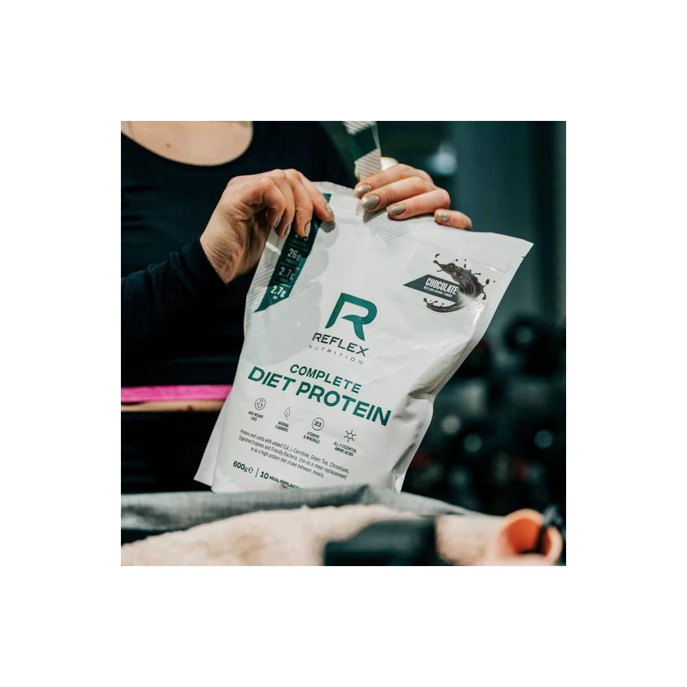 Reflex Nutriton Diät Proteinpulver - 600g, Schokolade