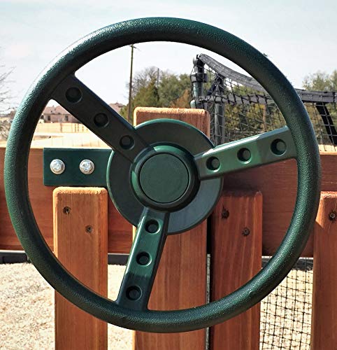 Gorilla Playsets Steering Wheel Color: Green by Gorilla Playsets