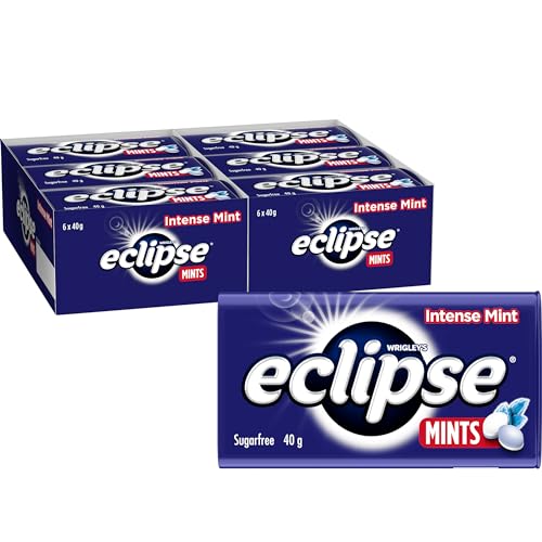 Eclipse Intense Mint Sugar Free Mints 480 g (Case of 12)