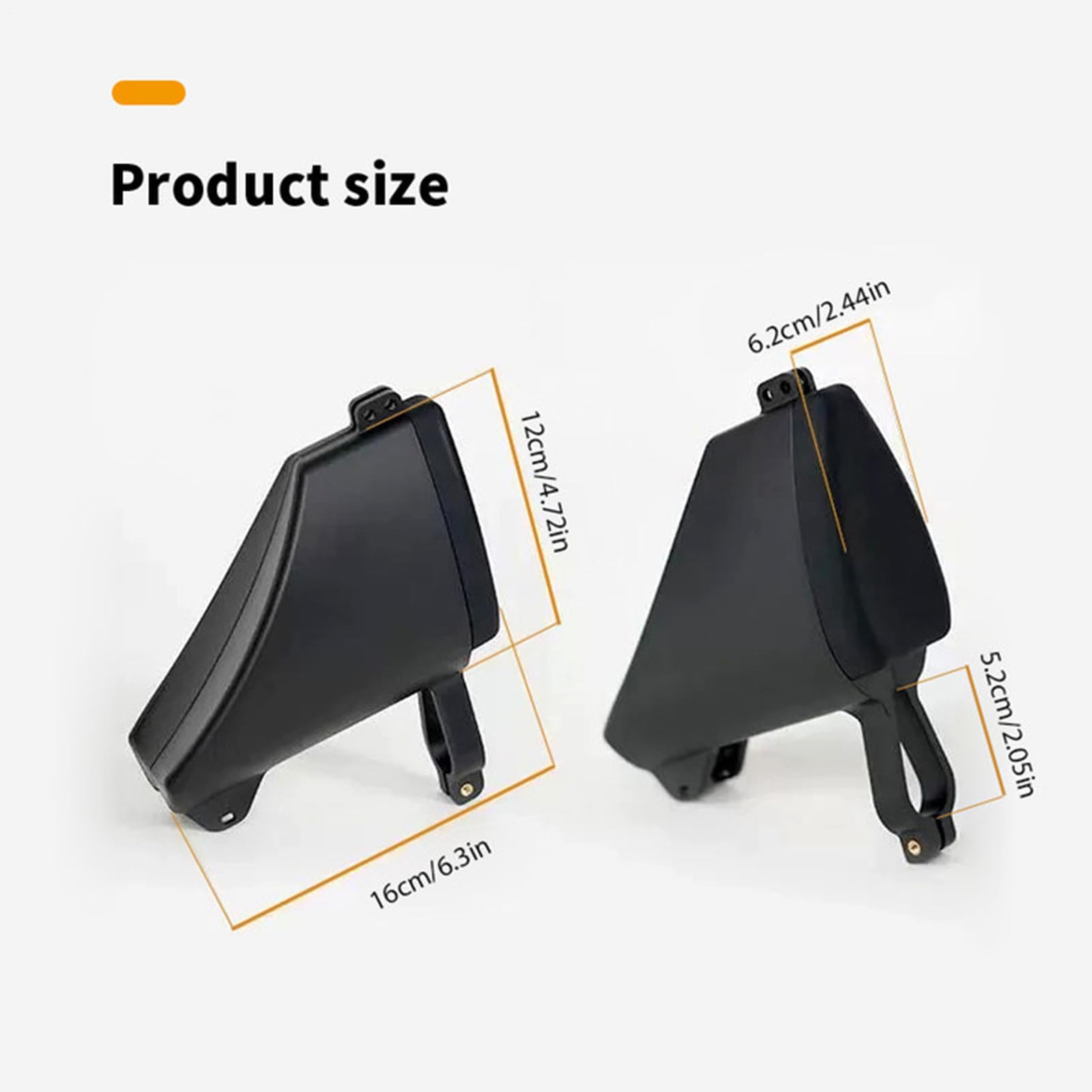 Borsa Da Sella Per Bicicletta - Confezione Con Zeppa Da Ciclismo Da 115 G 6,3x4,72 Pollici, Custodia Per Bicicletta, Contenitore Sottosella Con Design A Goccia In ABS Aerodinamico A Guscio Rigido | Ba