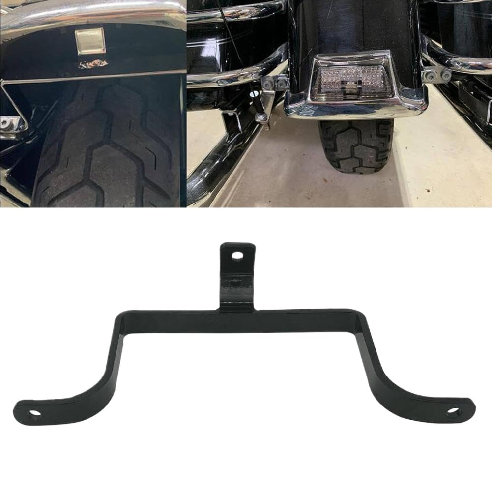 Mskxcfzqq Onecolor Rear Steel Saddlebag To Fender Support Bracket Compatible With Touring Road King Electra Flht Flt Fltr Flhx 1984 2008