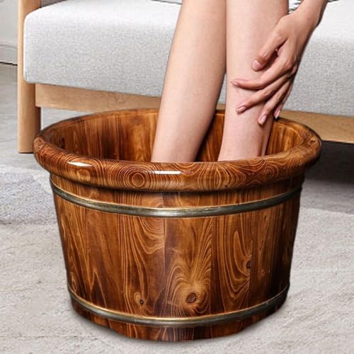 Cubeta de Madera para Spa de Pies 26cmx40cm miniatura 4