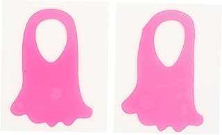 FRCOLOR 2 Pçs Adesivo De Dobras Nasolabiais Para Rugas Adesivos De Rosto Remendo De Silicone Almofadas De Rugas Faciais Remendos Anti-Rugas Faciais Produto Para Cuidados Com A