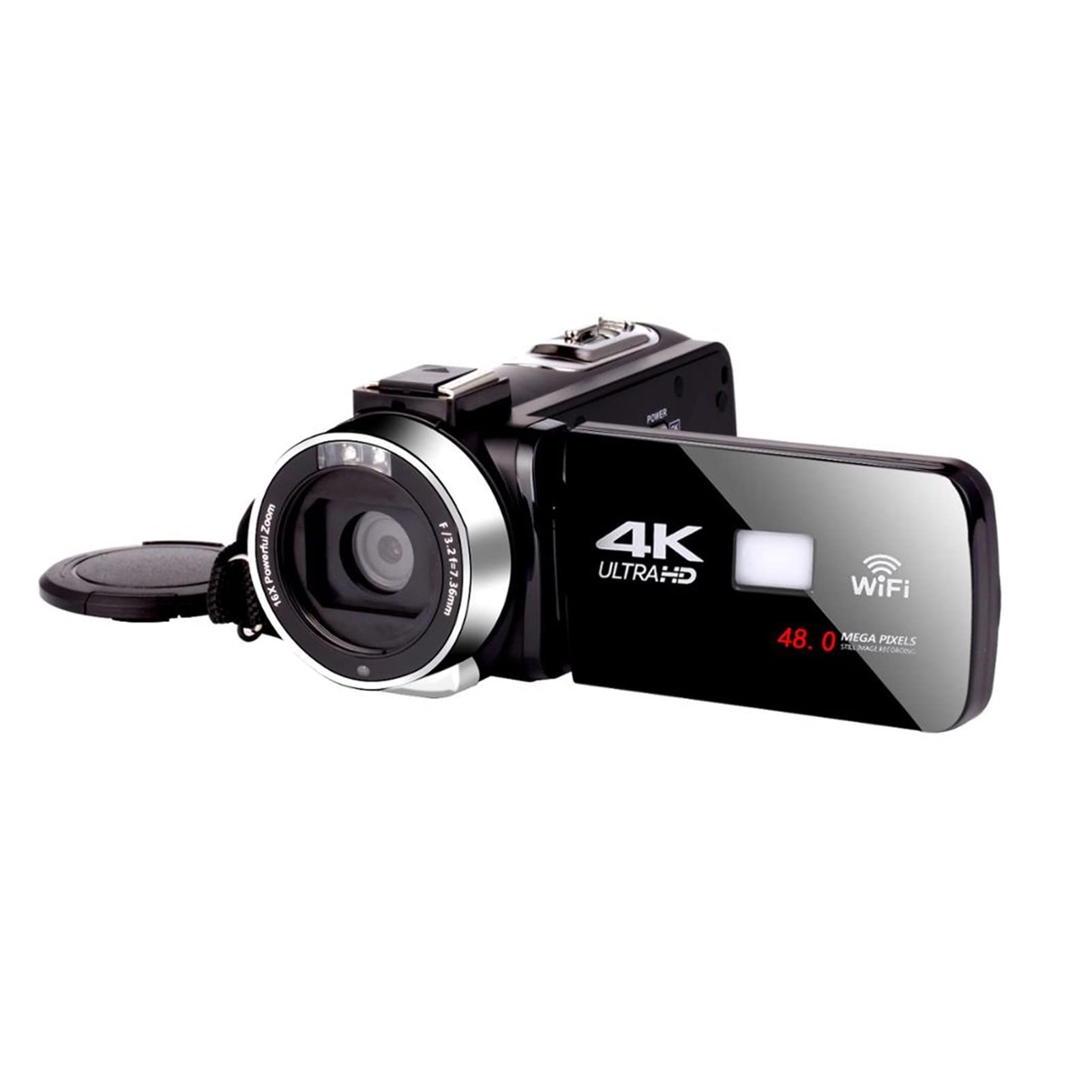 Amazon | ビデオカメラ カムコーダー 4Kビデオカメラ48MPVLOG