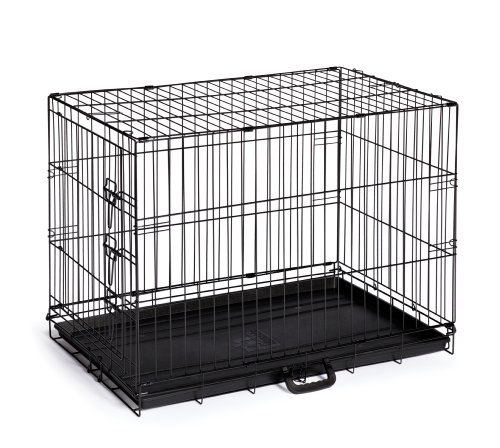 Image of Prevue Pet Products Home On-The-Go Single Door Dog Crate Indoor - M, Black