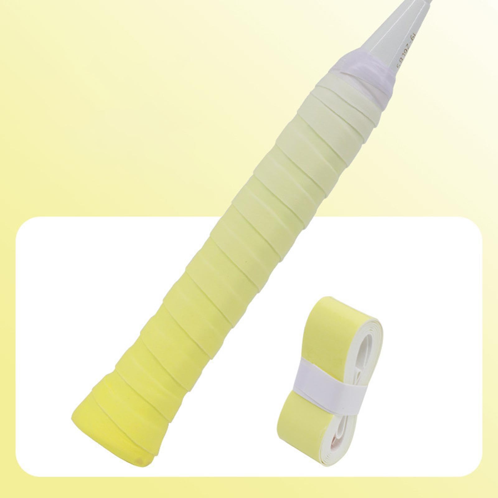 Menolana 7 Pieces Tennis Racket Grip Tape Tennis Overgrip Handle Grip Sweat Band PU Non Slip for Fishing Rod Baseball Squash Adults