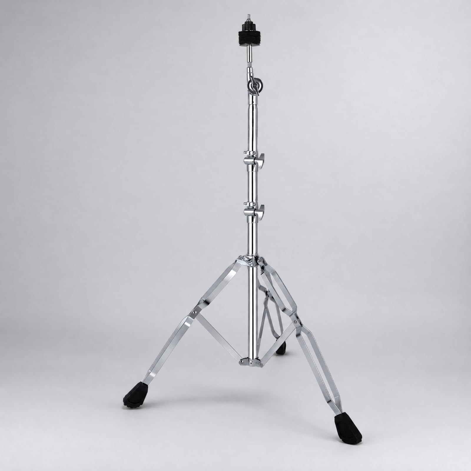 Milageto Soporte Platillos C-500 Resistente Soporte Platillos con Patas Doble Refuerzo para Escenarios
