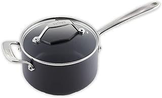 Essentials Nonstick Cookware (2.5 Quart Sauce Pan with Lid)