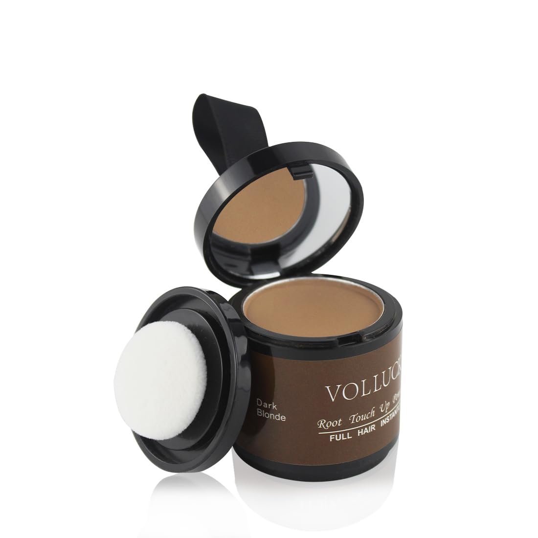 VOLLUCK Root Touch up Powder 10g, Covers Grey Roots & Conceals Thinning Hair, Hairline Powder for Men & Women, Natural Look