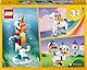 LEGO Creator 3-in-1 Magisches Einhorn - Spielzeug mit Minifiguren - Tierfigur verwandelt Sich in EIN Seepferdchen oder einen Pfau - Kreatives Geschenk für Mädchen und Jungen ab 7 Jahren - 31140
