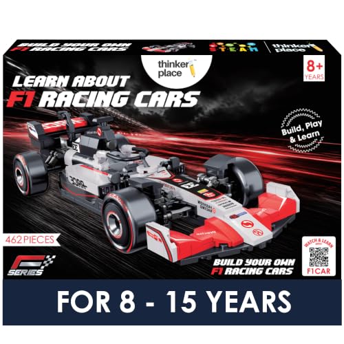 Image of Meteor F1 Race Car Building Block Toy Set for 7+ (462 Pcs)