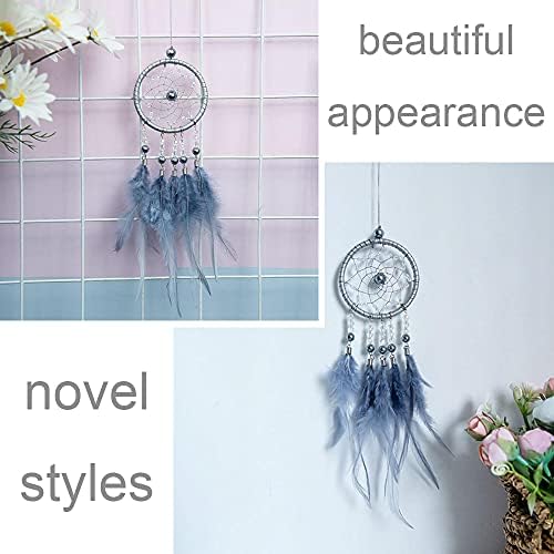 YUEXINYAN Handmade Dream Catcher Beads and Feathers Wall Hanging Bedroom Ornament Decorations for Home Wall Room Window Car