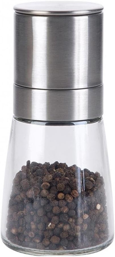 Pepper Grinder Salt Adjustable Coarseness Stainless Steel Kitchen Gadget