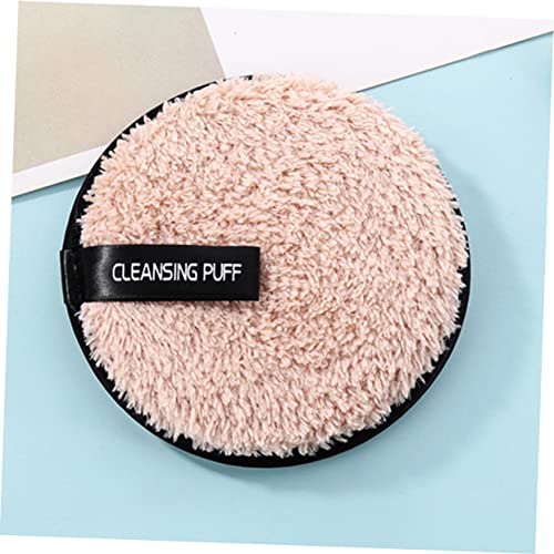Beaupretty 3 Pecas Panos De Limpeza Facial Esponja De Rosto Limpo Esponja De Limpeza Facial Puff Rod