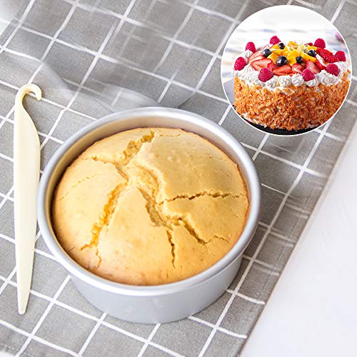 AILANDA 2 Pezzi Tortiere Rotonde in Alluminio