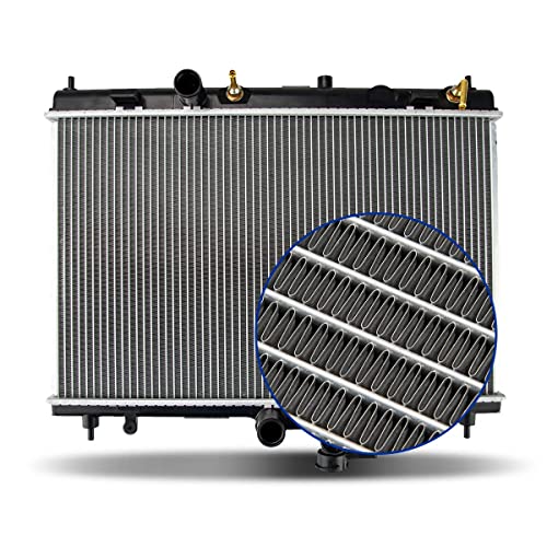 Image of PHILTOP Car Radiators Compatible with 2007-2011 Versa 1.8L, 2009-2014 Cube, 2009-2011 Versa 1.6L CU2981