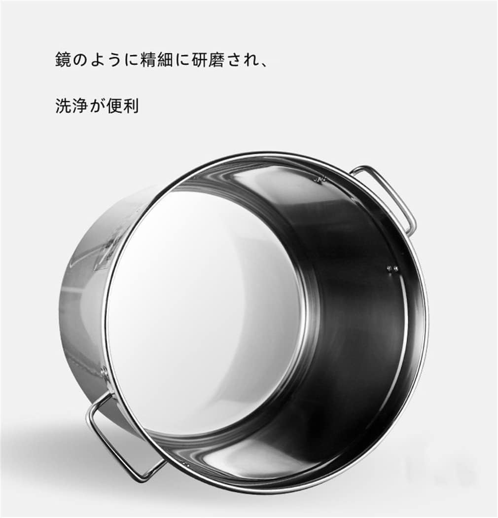 Amazon｜寸胴鍋 IH寸胴鍋 業務用 ステンレス ステンレス鍋 蓋付き