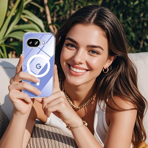 Coque transparente Google Pixel 10A fine et compatible MagSafe pour vos déplacements