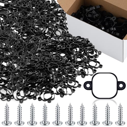 Supports Govee Pro H706 H806 noirs rigides pour installation permanente extérieure
