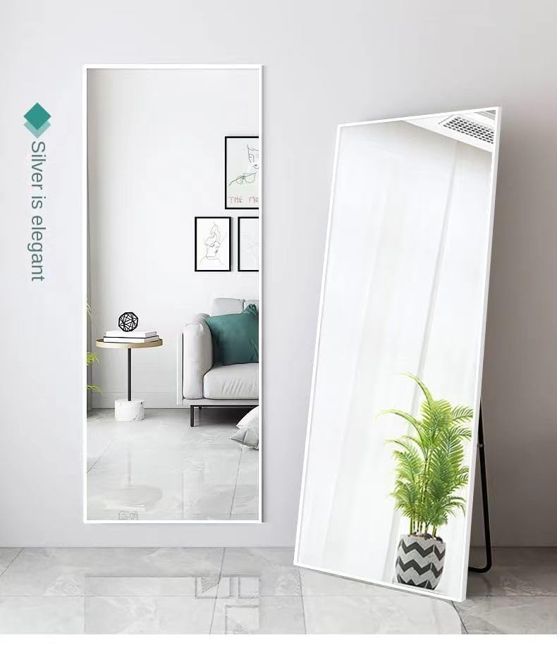 Amazon.co.jp: 北欧全身ミラー160cm *50 cm直角デザインアルミフレーム