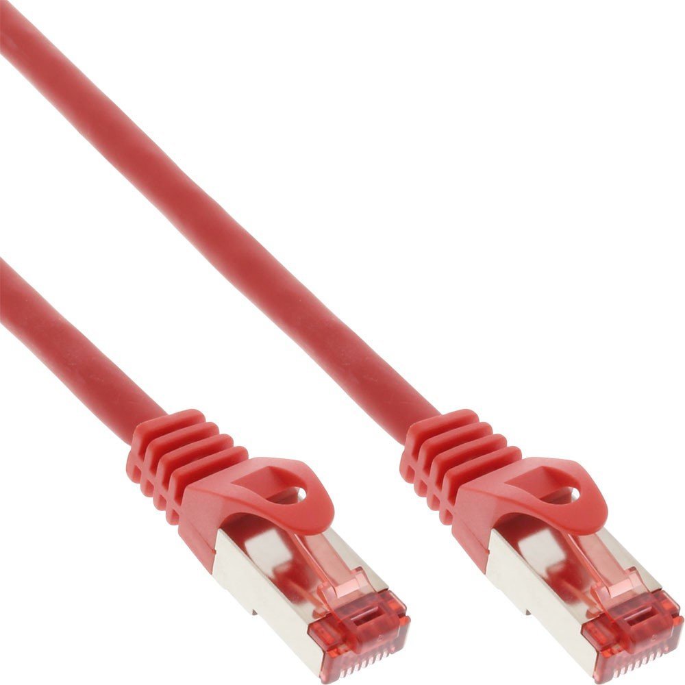 InLine S-STP/PiMF Cat.6 7.5m Red networking cable Cat6
