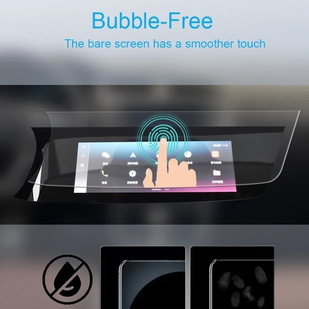 GPS Navigation Pellicola Protettiva Per Changan CS85 Schermo Controllo Centrale Interni Auto Pellicola Protettiva TPU Trasparente Antigraffio Navigatore GPS 2020-2023