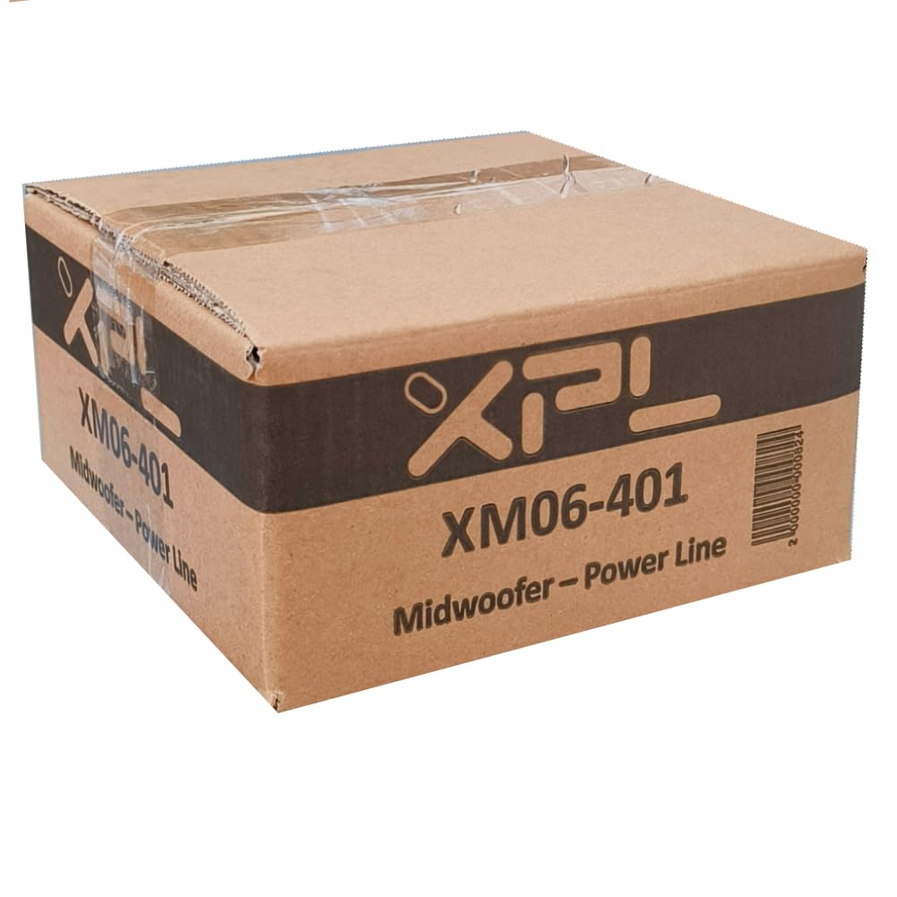 KIT SET PER XPL XM06-401 1 midwoofer altoparlante da 16,5 cm 165 mm 6,5" di diametro, 200 watt rms 400 watt max, impedenza 4 ohm, sensibilità 97 db, per auto, 1 pezzo