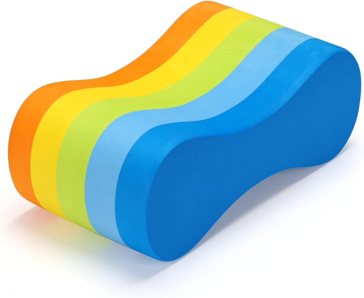 Carperipher Colorful Training Leg Float for Adult and Junior, EVA Pull Float for Pool Lap Swimming, Strength Upper-Body, Pool Strokes Training Water Aerobics Workouts Pool Exercise Equipment, Small