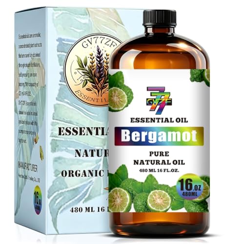 Image of Bergamot Essential Oil for Diffuser Massage Candle Bergamot Oil 16oz