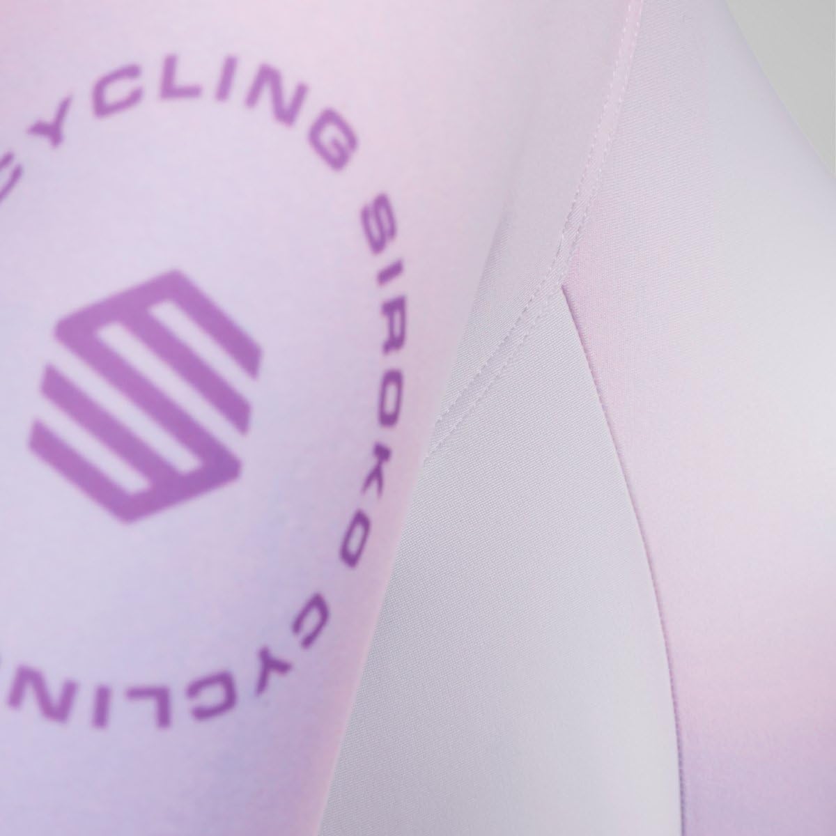 SIROKO Maillot de Manga Corta Ciclismo M2-W NRC White Blanco