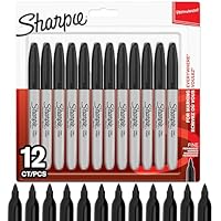 Sharpie rotuladores permanentes | punta fina | color negro |
