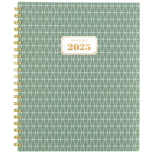 AT-A-GLANCE agenda 2025 hebdo/mensuel grande badge