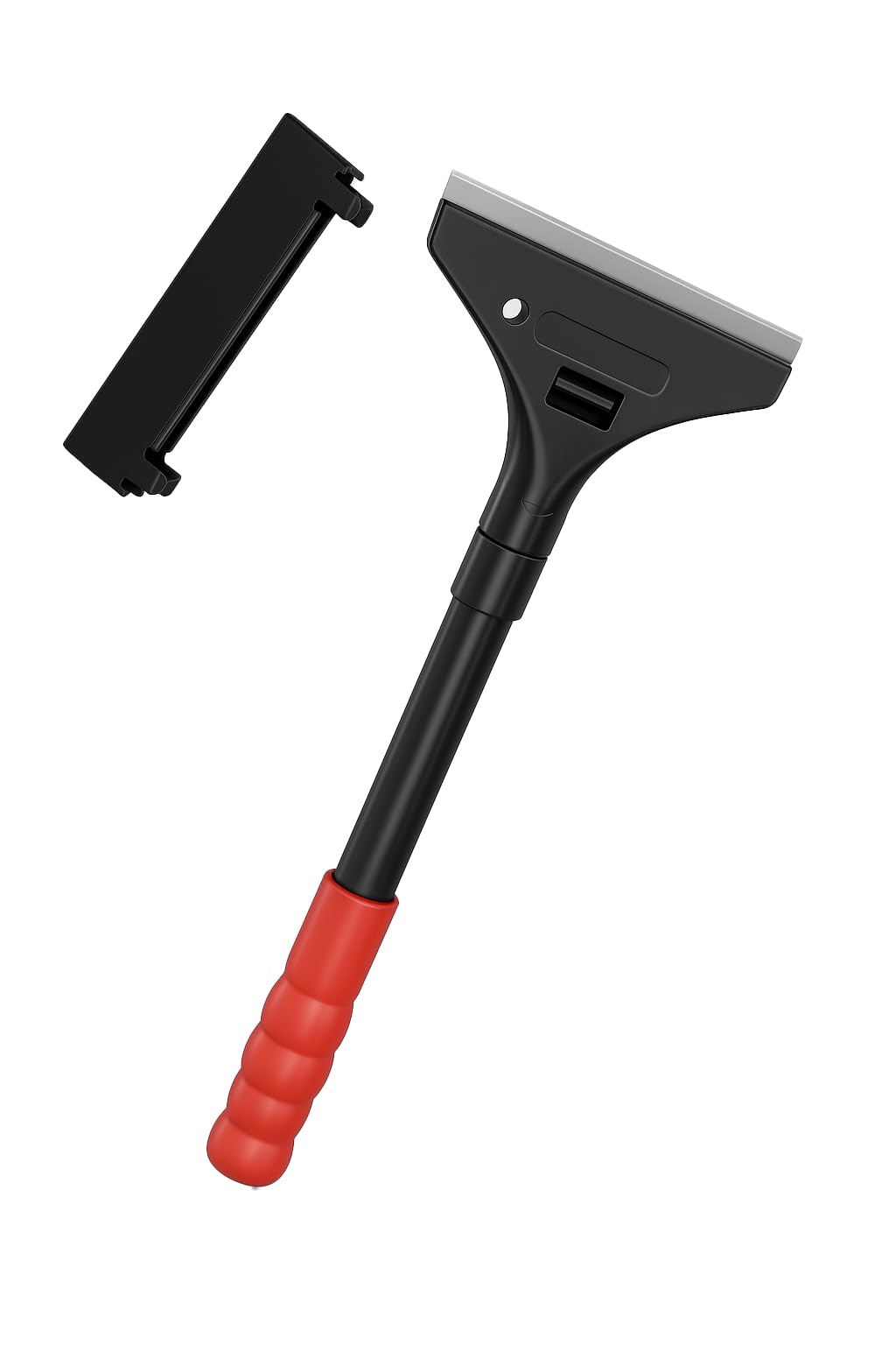 Skrobak do farb PREMIUM 30 cm skrobak do tapet [urządzenie do szybkiej wymiany] – 100 mm w zestawie 5 zapasowych ostrzy