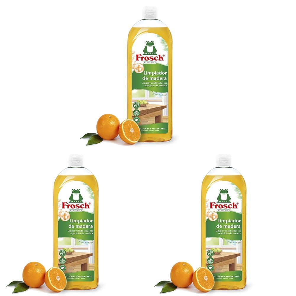 Frosch Limpiador Ecológico de Madera 750ml Spray - Limpieza y Mantenimiento Suelos y Superficies Madera - Fórmula Pino y Naranja - Elimina Manchas Difíciles — view 10