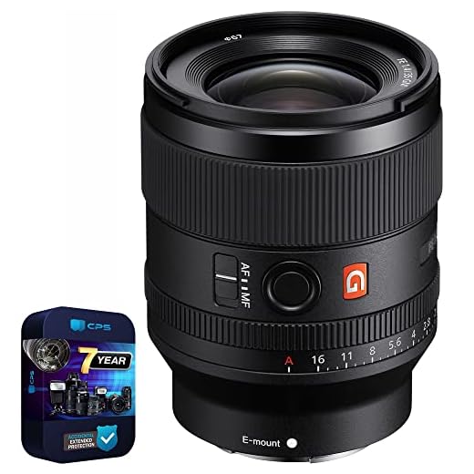 Sony 35mm F1.4 GM Wide Angle Lens