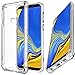 Produktbild Conie RT29871 Hybrid TPU Kompatibel mit Samsung Galaxy A9 2018,Handyhülle Ultra Dünn Case Hülle [Extra verstärkte Kanten] Bumper Kratzfest Soft TPU Clear Silikonhülle für Galaxy A9 2018 Transparent