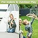 BOWRILLA® Kids Bow and Arrow Set | Wooden Archery Toy for Boys & Girls Aged 3-7, Bow and Arrow for Kids | Includes 5 Arrows, 4 Targets, Cotton Quiver | Indoor & Outdoor Play