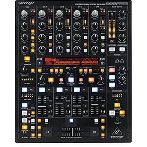Behringer Ddm4000 Console de Mixage Numérique Dj 5 Canaux avec Sampler, 4 Sections Multi-Fx, 2 Compteurs Bpm et Midi