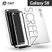 Samsung Galaxy S8 Screen Protector Case Friendly HD Clear 3D Curved Tempered Glass,D&P S8 Edge Screen Protector Front Back Alpha 9H Tempered Glass with Install Tray