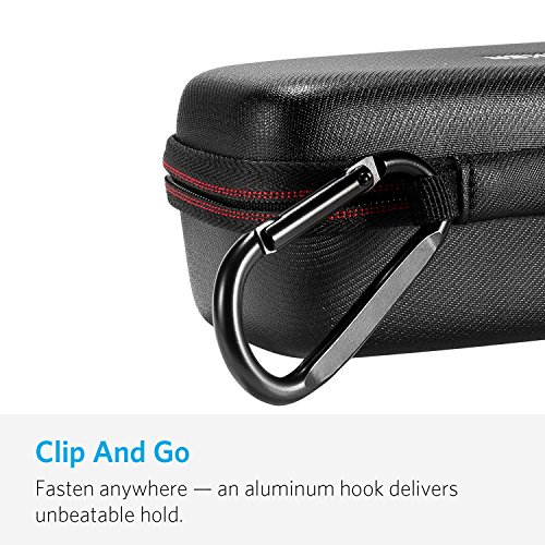 Anker Soundcore Official Travel Case (For Anker Soundcore/Soundcore 2 Bluetooth Speaker Only) - Pu Leather Premium Protection Carry Case #TOP4