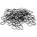 Produktbild Haobase 1000 Stück Haargummis, Mini Elastische Haargummis bänder (Schwarz,)