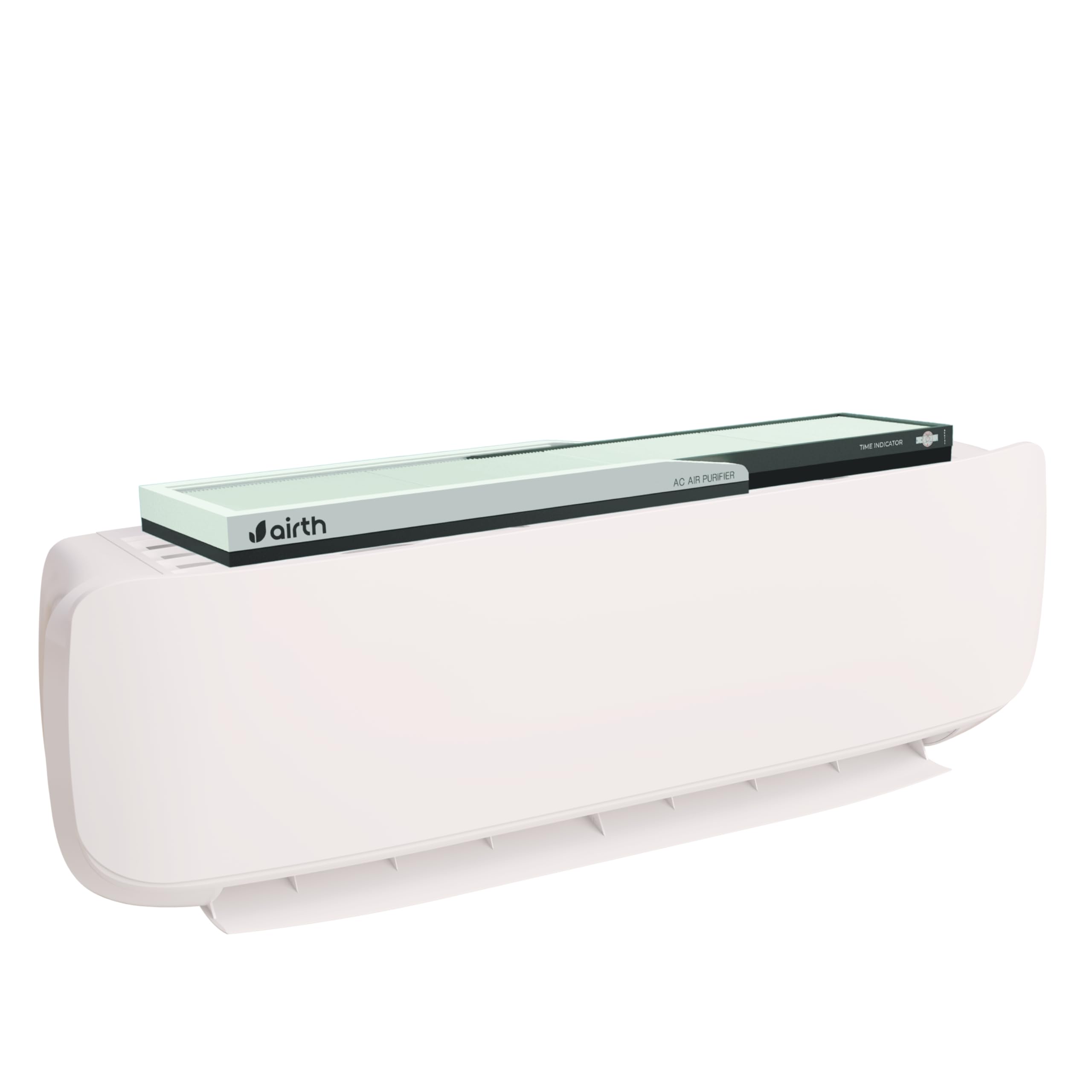 AIRTH AC Air Purifier [AQI > 300, Winter Version] with Time Indicator | IIT Bombay Technology | Upgrades AC into Air Purifier | PM2.5, Germ & Allergy Protection | HEPA Filter for Home & Office